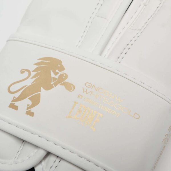 GN059 Guantes de boxeo White/Gold - Image 3