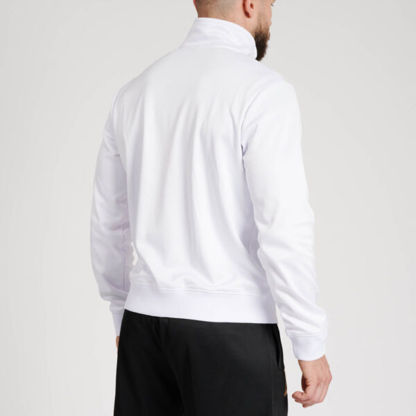 Sudadera sin Capucha Cierre Zip "PREMIUM 2 / AB314" Blanco - Imagen 2
