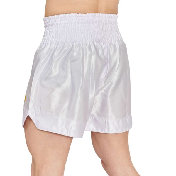 Pantalon kick&thai "BASIC 2 AB970" Blanco - Imagen 2