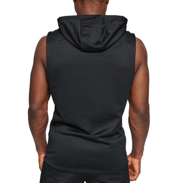 Sudadera sin mangas y capucha "LOGO ABX110" Negro - Imagen 2