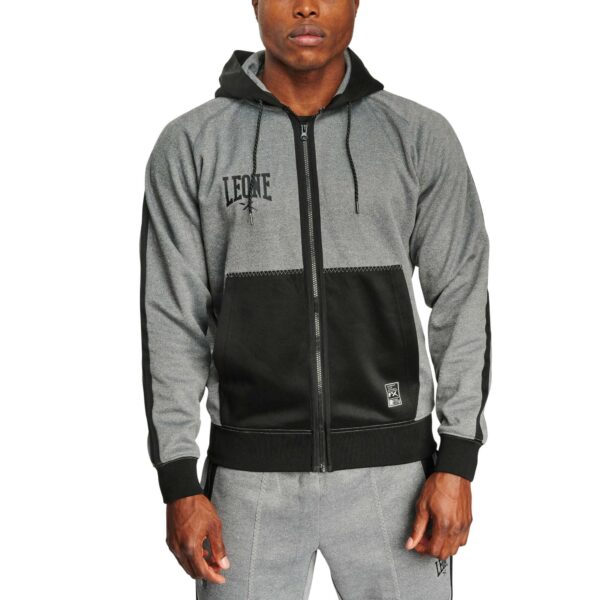 Sudadera con capucha "MELANGE ABX611" Gris claro