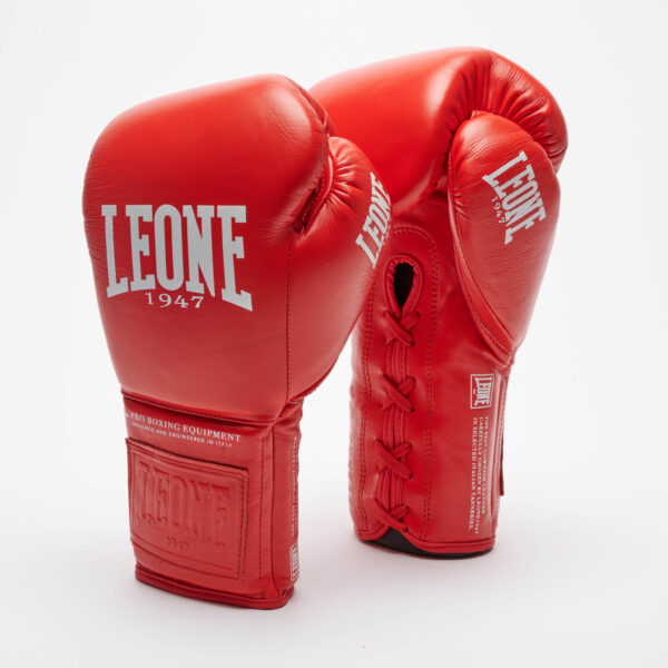 Guante Leone  "THE GREATEST CUERDA GN111L" Rojo