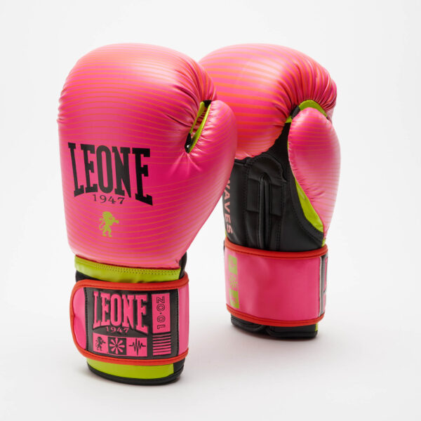 Guante Leone  "WAVES GN313" Rosa/Verde
