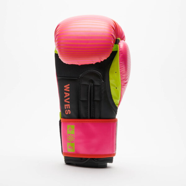 Guante Leone  "WAVES GN313" Rosa/Verde - Imagen 3