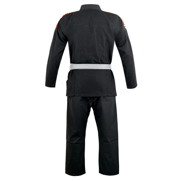 Gi Jiujitsu Buddha Infinity Negro + Cinturón Blanco - Imagen 2
