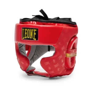 Cascos Protector con Pomulo Leone "DNA CS445" Rojo