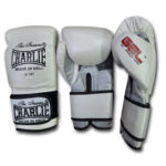 Guantes de Gel "Metallic" Blanco
