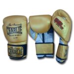 Guantes de Gel "Metallic" Dorado
