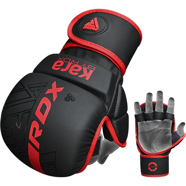 Guantes de combate MMA RDX F6 KARA de 7 oz - Imagen 5