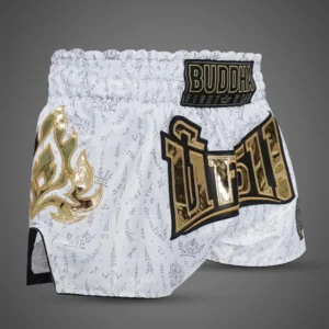 Pantalón Muay Thai Kanok White
