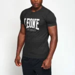 Camiseta "Logo" Leone 1947 Color Negro ABX106