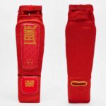 Espinillera Leone  "PT123" rojo
